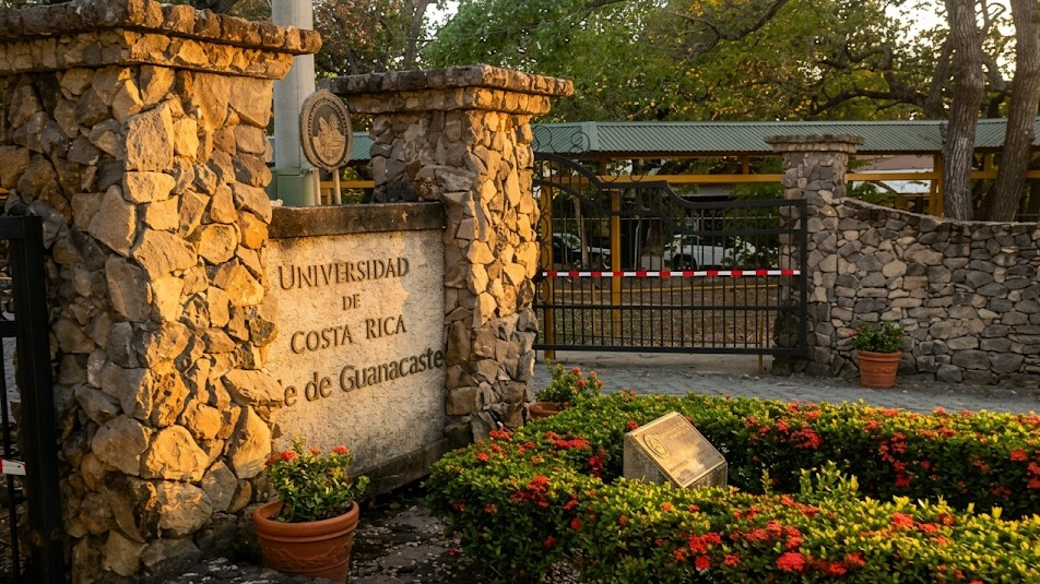 Entrance of the University of Costa Rica, Guanacaste Campus, during EMALCA 2024